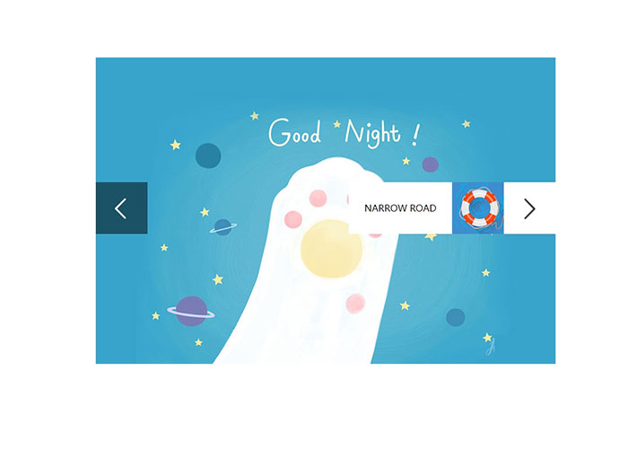 css3帶縮略圖按鈕控制圖片淡出淡進效果代碼